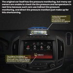 Automotive TPMS Four-Tire Pressure Monitor, Beep Sound Version External Sensor, Voice Version External Sensor, Beep Sound Version Internal Sensor, Voice Version Internal Sensor