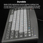 Little Kangaroo DS-9827 88키 유선 키보드 마그네틱 링 포함 노트북 산업용 사무용 키보드, PS2, USB