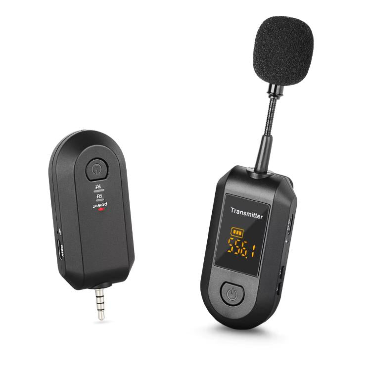무선 2.4G 마이크 증폭기 휴대용 마이크, 1 입력 1 라펠 클립, 1 입력 1 헤드웨어, 1 입력 2 라펠 클립, 1 입력 2 헤드웨어