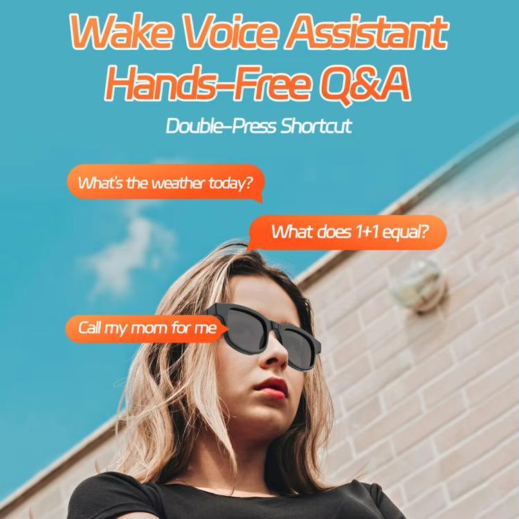 AIMB-V3 교체 가능한 선글라스 + 블루라이트 차단 렌즈가 포함된 스마트 안경, AIMB-V3