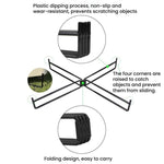 COOL CAMP CF-7001 Outdoor Camping Folding Storage Rack Camping Water Bucket Base Support Mat