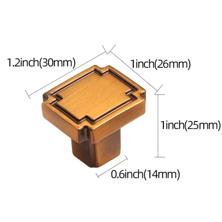 빈티지 캐비닛 도어 손잡이 아연 합금 손잡이 서랍 옷장용, 단일 구멍 커피색, 96mm 커피색, 128mm 커피색, 단일 구멍 회색, 96mm 회색, 128mm 회색, 단일 구멍 브러시드 구리색, 96mm 브러시드 구리색, 128mm 브러시드 구리색