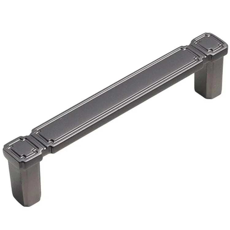 빈티지 캐비닛 도어 손잡이 아연 합금 손잡이 서랍 옷장용, 단일 구멍 커피색, 96mm 커피색, 128mm 커피색, 단일 구멍 회색, 96mm 회색, 128mm 회색, 단일 구멍 브러시드 구리색, 96mm 브러시드 구리색, 128mm 브러시드 구리색