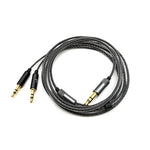 Sol Republic Master Tracks HD V8 V10 V12 X3용 3.5mm-듀얼 2.5mm 헤드폰 케이블 오디오 교체 케이블, 1.2m