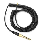Sennheiser HD6 / HD8 / HD7 / HD598용 2.5mm에서 3.5+6.35mm 플러그 스프링 헤드폰 케이블, ZS0229