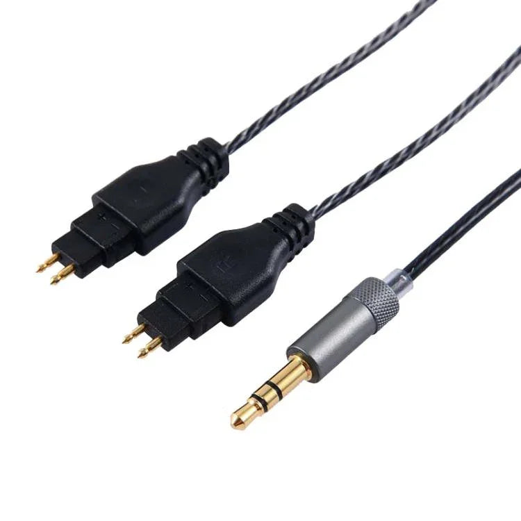 Sennheiser HD414 / HD650 / HD600 / HD580 / HD660S용 헤드폰 오디오 케이블, 2m, 1.2m