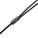 Sennheiser HD414 / HD650 / HD600 / HD580 / HD660S용 헤드폰 오디오 케이블, 2m, 1.2m