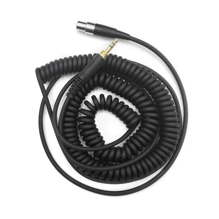 AKG Q701 Q702 K712 K240용 6.35mm 플러그 헤드폰 케이블, 1.5-4.5m 스프링, 3m 직선형