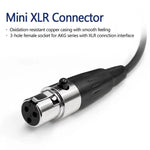 AKG Q701 Q702 K712 K240용 6.35mm 플러그 헤드폰 케이블, 1.5-4.5m 스프링, 3m 직선형