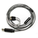 Shure SE215 / SE315 / SE425 / SE535 / SE846용 1.2m Type-C에서 MMCX 인터페이스 헤드폰 플러그 케이블, 인라인 컨트롤, 표준