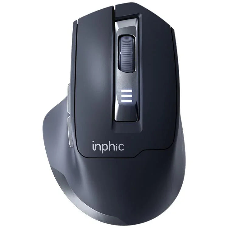 Inphic M9 2.4G 무선 마우스 비즈니스 사무용 가정용 인체공학적 무음 컴퓨터 마우스, M9