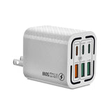 50W 3USB+3타입-C 6포트 고속 충전 휴대폰 충전기, EU 플러그 (블랙), EU 플러그 (화이트), EU 플러그 (옐로우), US 플러그 (블랙), US 플러그 (화이트), US 플러그 (옐로우), UK 플러그 (블랙), UK 플러그 (화이트), UK 플러그 (옐로우)