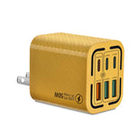 50W 3USB+3타입-C 6포트 고속 충전 휴대폰 충전기, EU 플러그 (블랙), EU 플러그 (화이트), EU 플러그 (옐로우), US 플러그 (블랙), US 플러그 (화이트), US 플러그 (옐로우), UK 플러그 (블랙), UK 플러그 (화이트), UK 플러그 (옐로우)