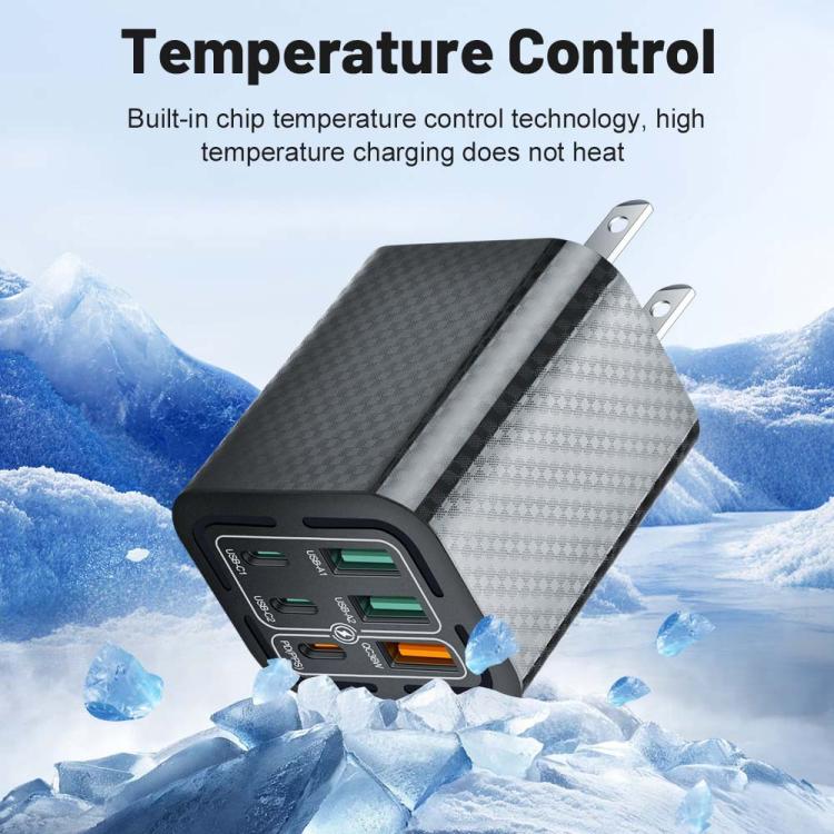 50W 3USB+3타입-C 6포트 고속 충전 휴대폰 충전기, EU 플러그 (블랙), EU 플러그 (화이트), EU 플러그 (옐로우), US 플러그 (블랙), US 플러그 (화이트), US 플러그 (옐로우), UK 플러그 (블랙), UK 플러그 (화이트), UK 플러그 (옐로우)