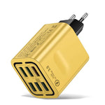 BK321 6USB 멀티 포트 고속 충전 휴대폰 충전기, EU 플러그 (블랙), EU 플러그 (화이트), EU 플러그 (옐로우), US 플러그 (블랙), US 플러그 (화이트), US 플러그 (옐로우), UK 플러그 (블랙), UK 플러그 (화이트), UK 플러그 (옐로우)