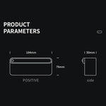 인체 센서, 시간 표시, USB-C 고속 충전, 무타공 벽걸이 홀더가 있는 스마트 UV 칫솔 살균기 및 건조기