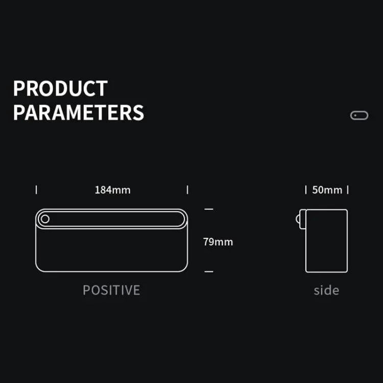 인체 센서, 시간 표시, USB-C 고속 충전, 무타공 벽걸이 홀더가 있는 스마트 UV 칫솔 살균기 및 건조기