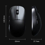 Ajazz NearLink / 유선 / 블루투스 트리 모드 마우스, AJ159 NL 400mAh PAW3311 화이트, AJ159 NL 800mAh PAW3311 블랙, AJ159 NL 800mAh PAW3311 화이트, AJ159 NL P 800mAh PAW3395 블랙, AJ159 NL P 800mAh PAW3395 화이트