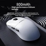 Ajazz NearLink / 유선 / 블루투스 트리 모드 마우스, AJ159 NL 400mAh PAW3311 화이트, AJ159 NL 800mAh PAW3311 블랙, AJ159 NL 800mAh PAW3311 화이트, AJ159 NL P 800mAh PAW3395 블랙, AJ159 NL P 800mAh PAW3395 화이트
