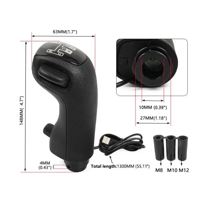 레이싱 유로게이머 조이스틱 시뮬레이터 시프트 노브, 로지텍 G29 / G27 / G25용, HB044