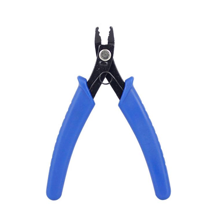 DIY 보석 제작 도구 고탄소강 헤드 & 미끄럼 방지 PVC 핸들, 위치 지정 플라이어, 후크 플라이어, 절단 플라이어