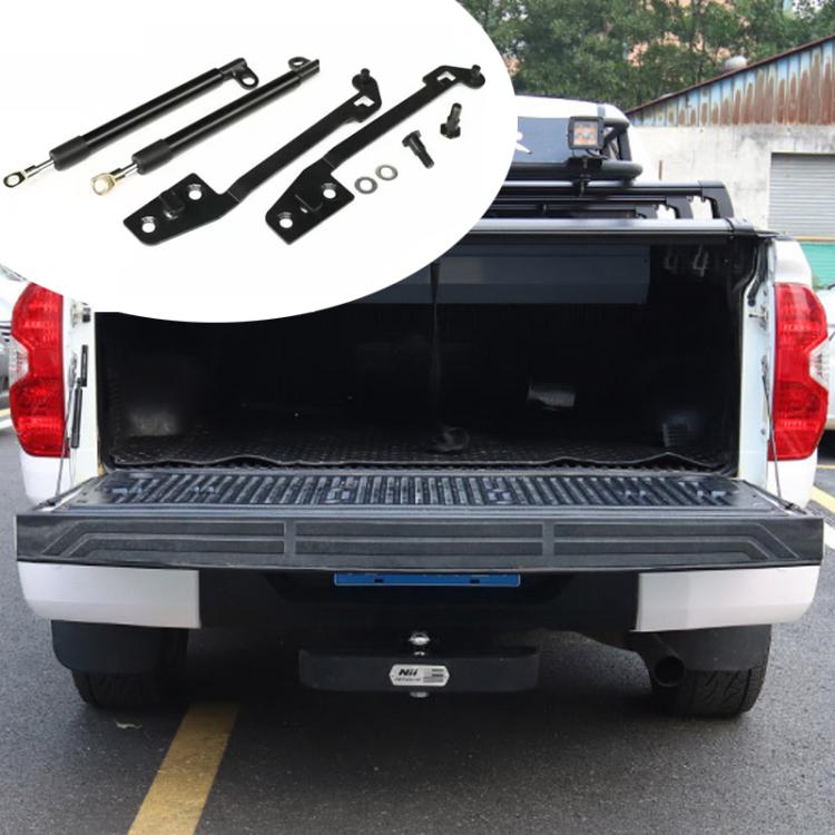 Damping Hydraulic Plate Pickup Truck Tailgate Lowering Lever For 2015-2022 Mitsubishi Triton L200, For Mitsubishi Triton Dual-sided