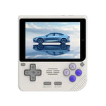POWKIDDY V10 레트로 휴대용 게임 콘솔 3.5인치 IPS OCA 풀핏, 쿼드코어 Cortex-A35 1.5GHz, 64G, 128G