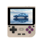 POWKIDDY V10 레트로 휴대용 게임 콘솔 3.5인치 IPS OCA 풀핏, 쿼드코어 Cortex-A35 1.5GHz, 64G, 128G
