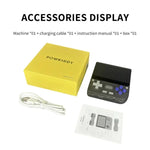 POWKIDDY V10 레트로 휴대용 게임 콘솔 3.5인치 IPS OCA 풀핏, 쿼드코어 Cortex-A35 1.5GHz, 64G, 128G