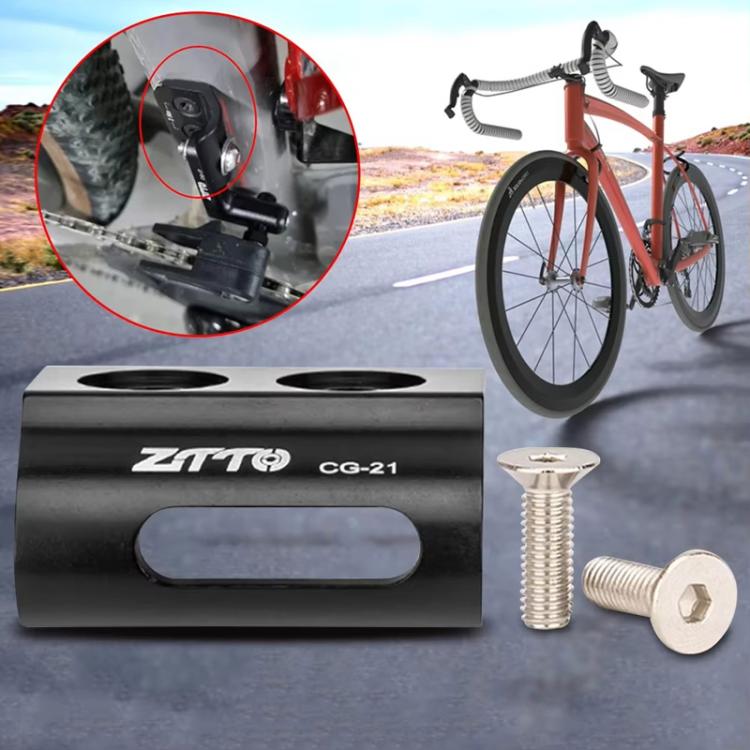 ZTTO 로드 바이크 프론트 변속기 브래킷 프론트 변속기 행어 마운팅 클립, CG21 블랙, CG21 레드, CG22 블랙, CG22 레드