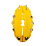2pcs /Set Car High-Temperature Resistant Brake Caliper Cover Kit, S Red, M Red, L Red, S Blue, M Blue, L Blue, S Yellow, M Yellow, L Yellow, S Silver, M Silver, L Silver, S Black, M Black, L Black