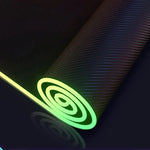 마이크로 USB LED 발광 마우스 키보드 패드 RGB 컬러풀 라이트 잠금 가장자리 두꺼운 마우스 데스크 패드, 250x350x3mm, 250x350x4mm, 300x800x3mm, 300x800x4mm, 400x900x3mm, 400x900x4mm