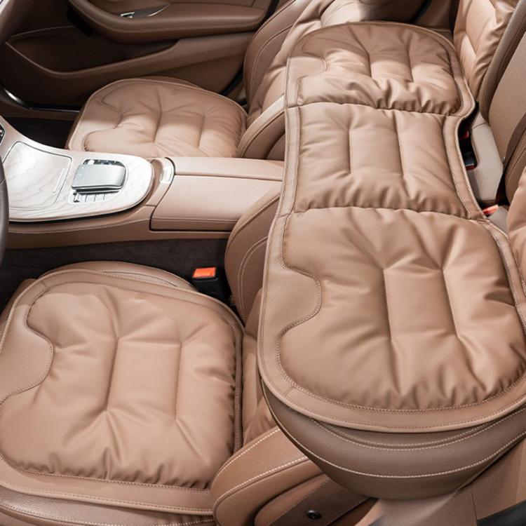 Car Seat Cushion Thickened Non-Slip Front Rear Seat Cushions, Front Seat Cushion Black, Front Seat Cushion Brown, Front Seat Cushion Red, Back Cushion Black, Back Cushion Brown, Back Cushion Red, Rear Seat Cushion Black, Rear Seat Cushion Brown        ...