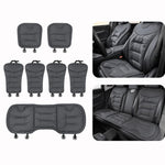 Car Seat Cushion Thickened Non-Slip Front Rear Seat Cushions, Front Seat Cushion Black, Front Seat Cushion Brown, Front Seat Cushion Red, Back Cushion Black, Back Cushion Brown, Back Cushion Red, Rear Seat Cushion Black, Rear Seat Cushion Brown        ...