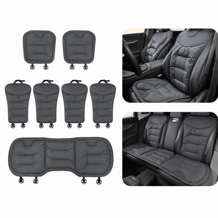 Car Seat Cushion Thickened Non-Slip Front Rear Seat Cushions, Front Seat Cushion Black, Front Seat Cushion Brown, Front Seat Cushion Red, Back Cushion Black, Back Cushion Brown, Back Cushion Red, Rear Seat Cushion Black, Rear Seat Cushion Brown        ...