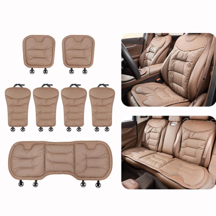 Car Seat Cushion Thickened Non-Slip Front Rear Seat Cushions, Front Seat Cushion Black, Front Seat Cushion Brown, Front Seat Cushion Red, Back Cushion Black, Back Cushion Brown, Back Cushion Red, Rear Seat Cushion Black, Rear Seat Cushion Brown        ...