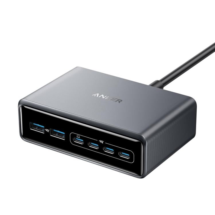 Prime 200W 갈륨 나이트라이드 데스크탑 충전기 4 타입-C+2 USB 6포트 충전 스탠드, US 플러그, A2683