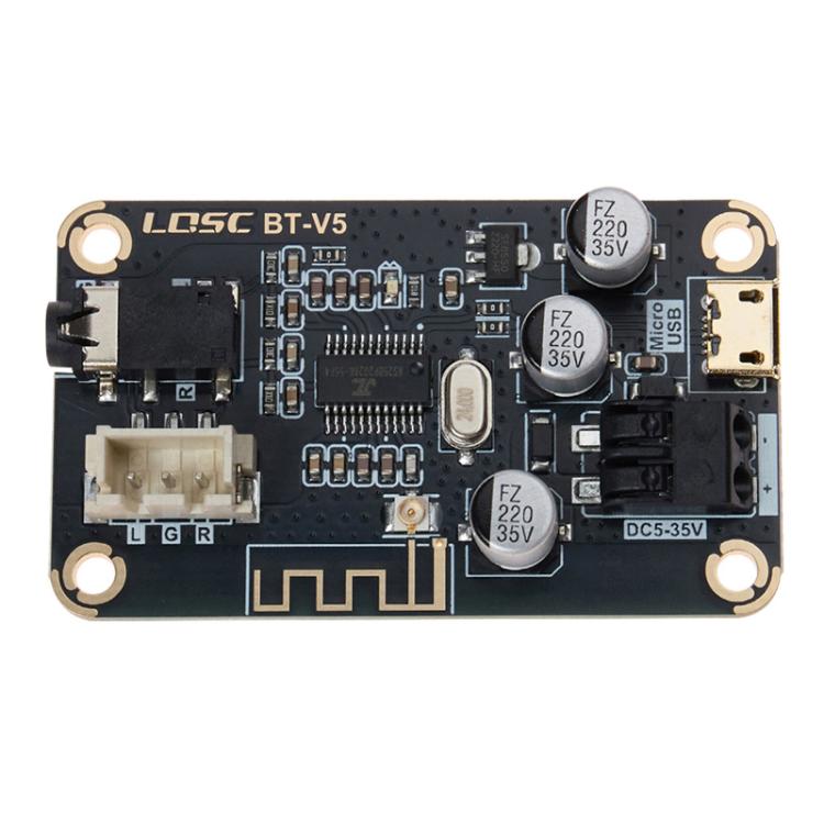 MP3 블루투스 5.1 디코딩 보드 DIY 개조 무손실 자동차 오디오 수신기 모듈, LQSC BT-V5