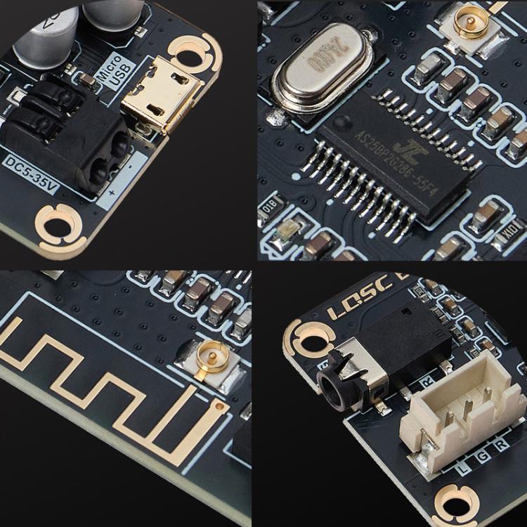 MP3 블루투스 5.1 디코딩 보드 DIY 개조 무손실 자동차 오디오 수신기 모듈, LQSC BT-V5