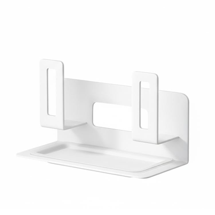 벽걸이 냄비 뚜껑 홀더 및 도마 정리대 무타공 주방 수납, 분리형 물받이 포함