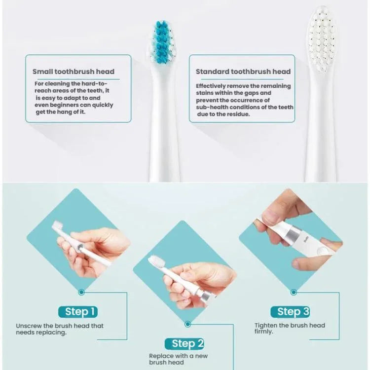 파나소닉 전동 칫솔 교체용 칫솔모 EW-DM71/EW-DM711/EW-DM712/EW-PDM7B/EW-DM31 등용, 2개 WEW0971, 2개 WEW0972