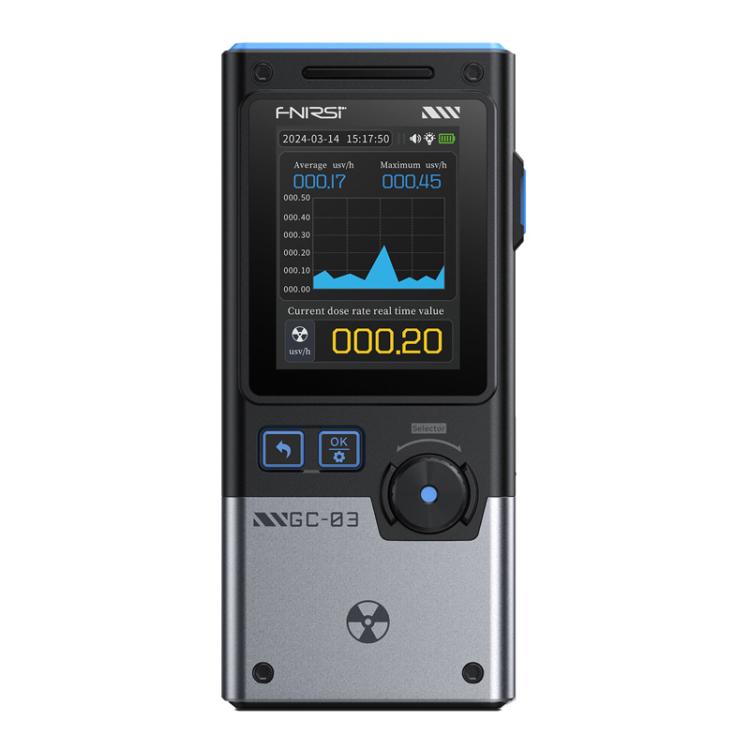 FNIRSI GC-03 3-in-1 전자기 핵 방사선 탐지기 해산물 환경용