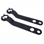 Thickened Four-Jaw Angle Grinder Wrench Grinding Wheel Disassembly Assembly Tools, 2pcs