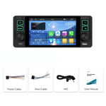 5.1인치 가로 화면 단좌 범용 MP5 플레이어 무선 CarPlay 기능 통합 기기, 표준, 표준+12등 카메라