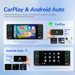 5.1인치 가로 화면 단좌 범용 MP5 플레이어 무선 CarPlay 기능 통합 기기, 표준, 표준+12등 카메라
