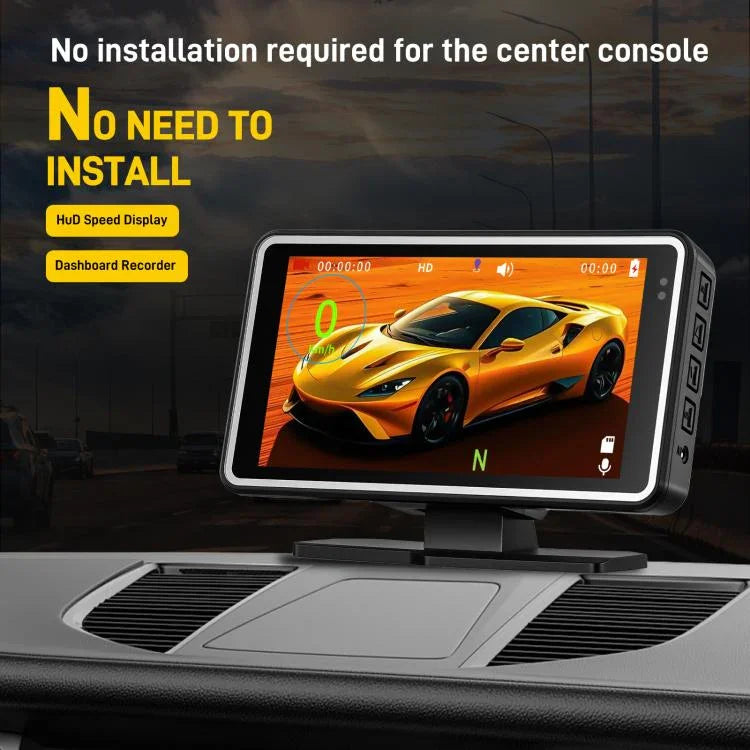 5인치 1080P 자동차 카메라 WiFi HUD 디스플레이 차량용 DVR, L5965