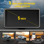 5인치 1080P 자동차 카메라 WiFi HUD 디스플레이 차량용 DVR, L5965