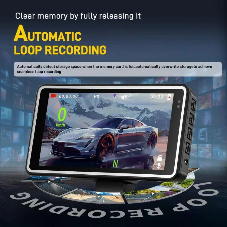 5인치 1080P 자동차 카메라 WiFi HUD 디스플레이 차량용 DVR, L5965