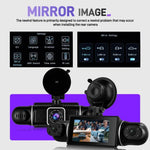3인치 2K 자동차 DVR 카메라 WiFi 쿼드 녹화 HD 차량용 녹화기 1080P 중력 센서 포함, L5942