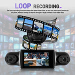 3인치 2K 자동차 DVR 카메라 WiFi 쿼드 녹화 HD 차량용 녹화기 1080P 중력 센서 포함, L5942
